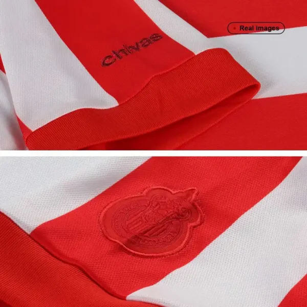 Chivas Guadalajara Soccer Jersey Home 115-Yeas Retro Replica - Image 7