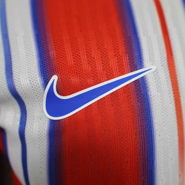 24-25 Atletico Madrid Home Long Sleeve Kit Player Version Shirt - Imagen 3