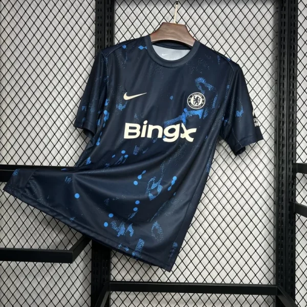 24-25 Chelsea Pre-Match Football Shirt - Image 3