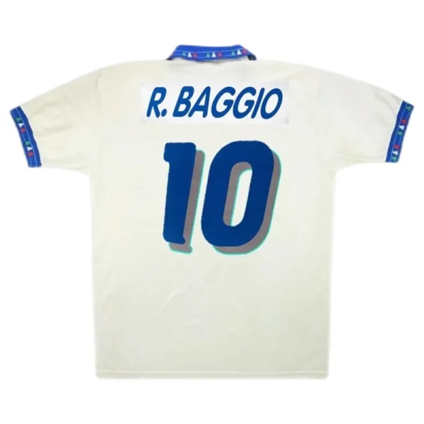 Italy Retro Jersey Away World Cup 1994 - Image 4