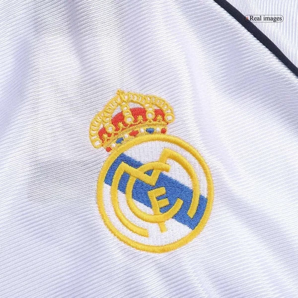 1999/00 Real Madrid Retro Away Soccer Jersey Long Sleeve - Image 4