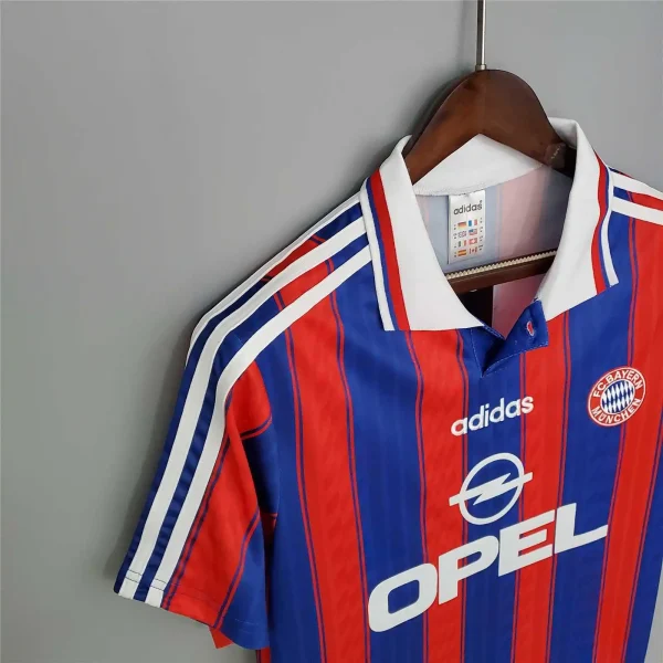 95-97 Bayern Munich Retro Jersey Home - Image 6