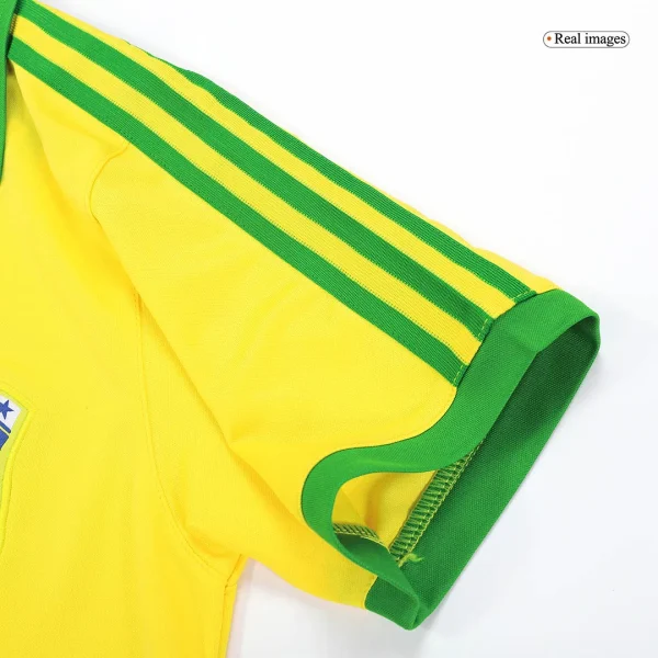 Brazil Retro Home Jersey 1977 - Image 6