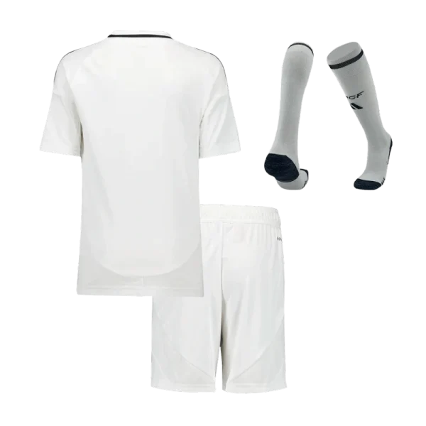 Kids Real Madrid Custom Home Full Soccer Kits 2024-25 - Image 2