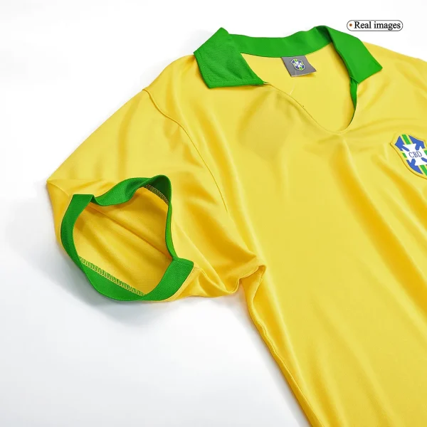 Brazil Retro Jersey Home 1957 - Image 6