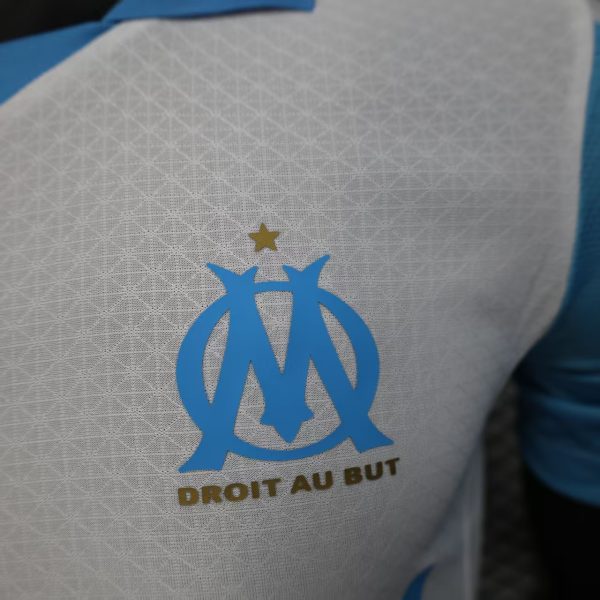 Marseilles Home Soccer Jersey Player Version 25-26 - Image 5
