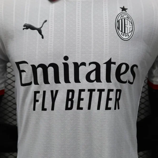 24-25 AC Milan Away Soccer Jersey Player Version - Image 4