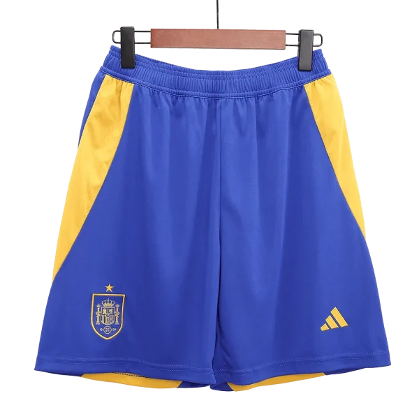 Spain Home Soccer Shorts Euro 2024 - Image 3