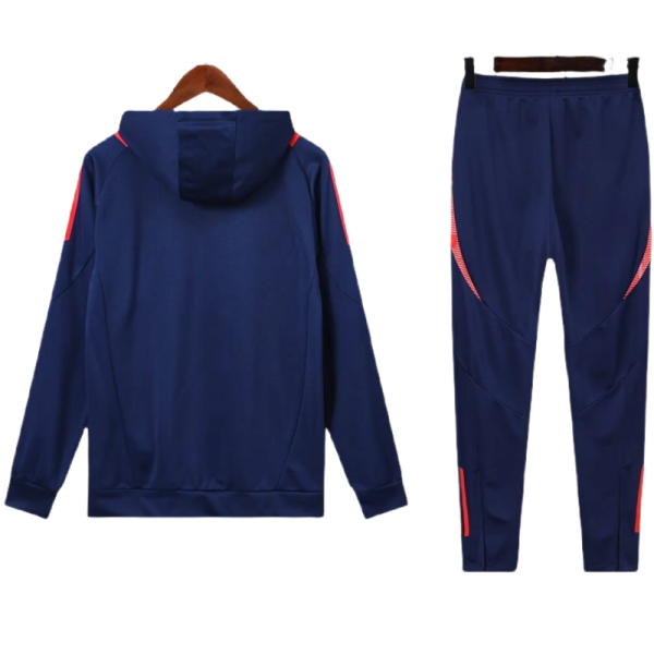 2024-25 Adidas Manchester United Men Hooded Training Tracksuit Kits - Image 2