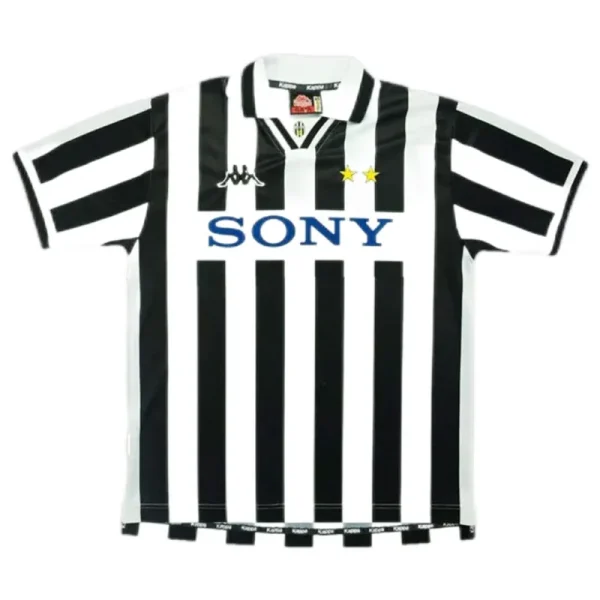 1996-97  Juventus Del Piero #10 Zidane #21 Retro Jersey Home Replica - Image 2
