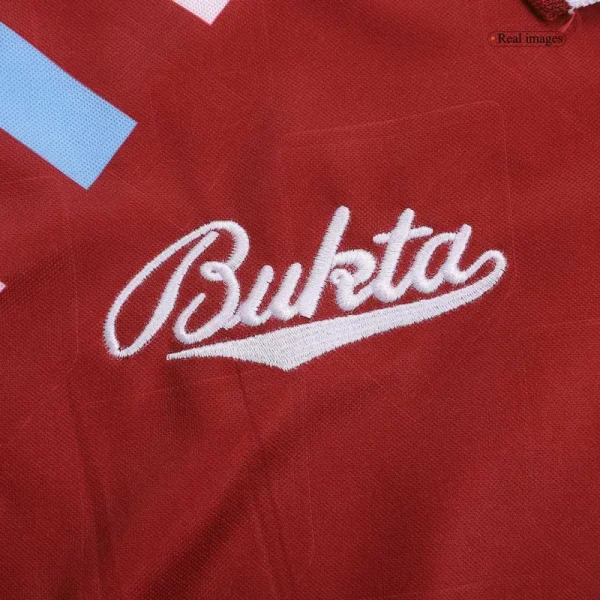 West Ham United 1991/92 Retro Jersey Home - Image 5