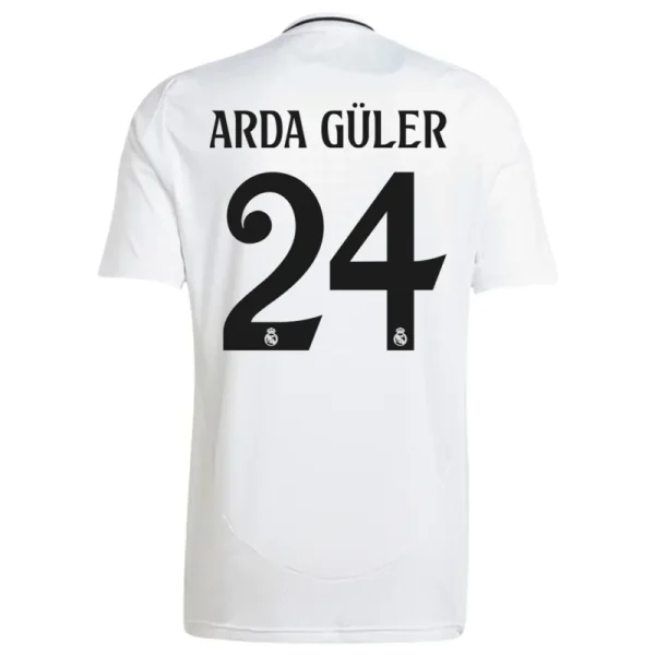 Real Madrid Home MBAPPÉ #9 KROOS #8 ARDA GÜLER #24 Jersey 2024-25 - Image 10