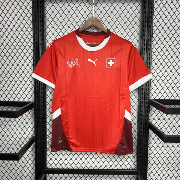Switzerland Home Jersey Euro 2024 - Image 3