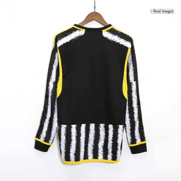 2023-24  Juventus Home Long Sleeve Jersey - Image 3
