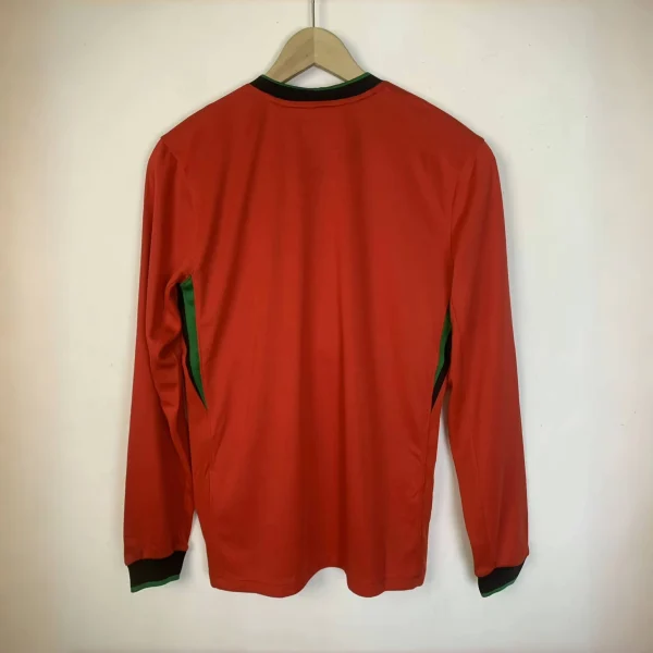 2024 Portugal Home Long Sleeve Jersey Euro - Image 4