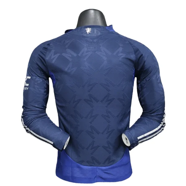 24-25 Manchester United Away Player Version Long Sleeve - Image 2