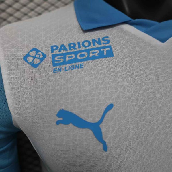 Marseilles Home Soccer Jersey Player Version 25-26 - Image 4
