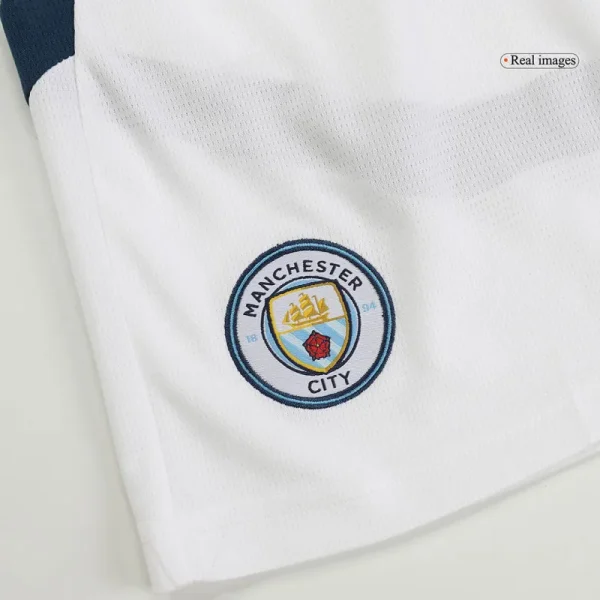 24-25 Manchester City Home Shorts - Image 4