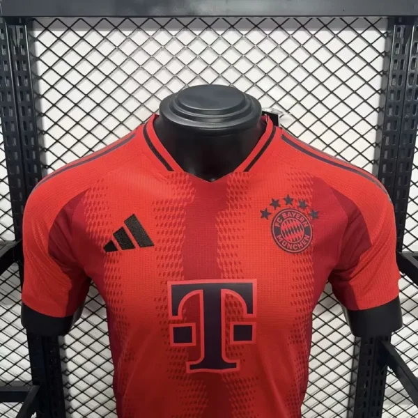 24-25 Bayern Munich Home Player Version Soccer Jersey - Image 3