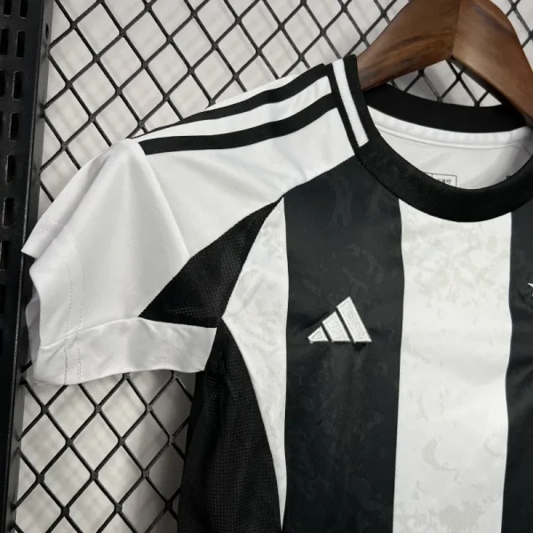 24-25 Juventus Home Soccer Kids Kit Jersey+Shorts - Image 6