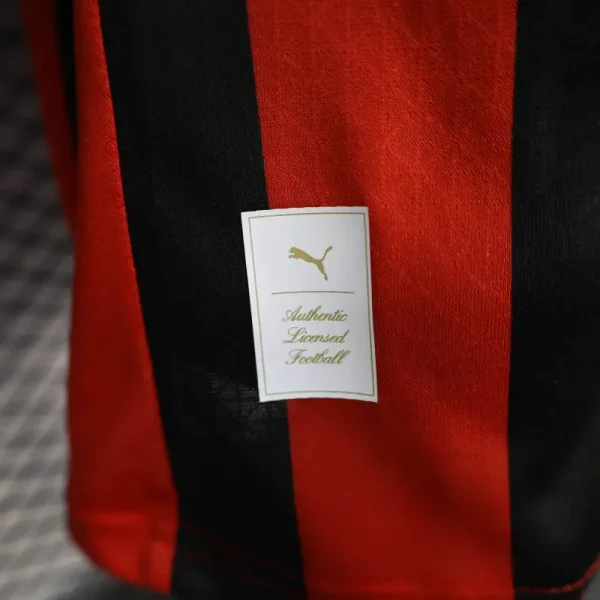 AC Milan Puma 125th Authentic Jersey 24-25 Player Version - Image 6