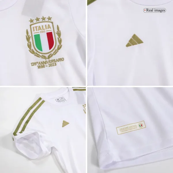 Kids Italy 125th Anniversary Kit Jersey+Shorts 2023 - Image 8