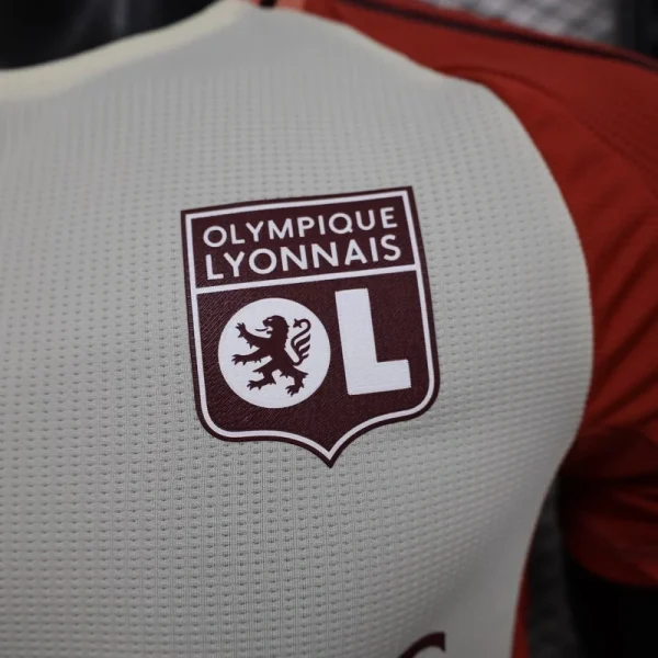 2024/2025 Player Version Lyon Third Away Football Shirt - Image 5