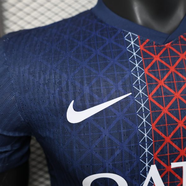 PSG Saint-Germain Home Shirt Soccer Jersey Player Version 25-26 - Image 3