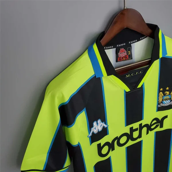 1998/99 Manchester City Retro Away Jersey - Image 6