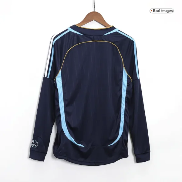 Retro Argentina Away Long Sleeve Jersey 2006 - Image 2