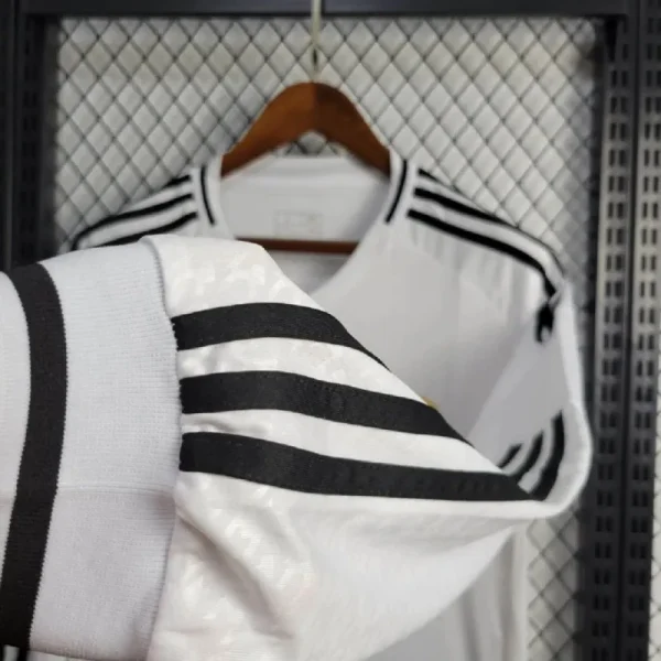 24-25 Real Madrid Home Long Sleeve Replica Jersey - Image 6