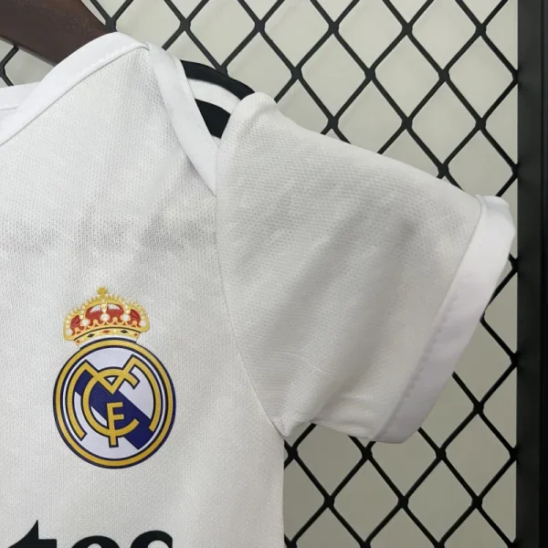 24-25 Real Madrid Home Baby Shirt - Image 5