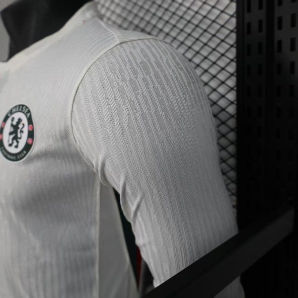 Chelsea Away Shirt Football Jersey Long Sleeve Player Version 25-26 - Image 6