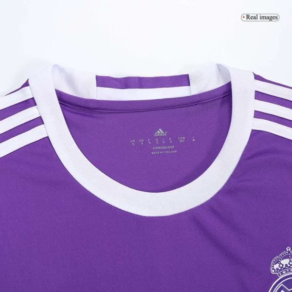 16-17 Real Madrid Retro Long Sleeve Jersey Away - Image 5