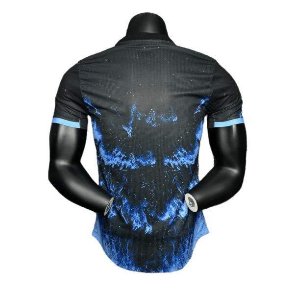 24-25 Real Madrid Ocean Blue Player Version Soccer Jersey - Image 2