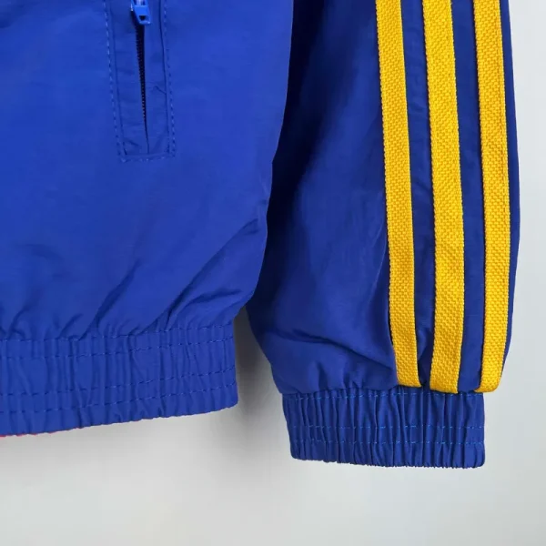 2023-2024 Juventus Reversible Windbreaker（Blue-red）Soccer Jersey 1:1 Thai Quality - Image 12