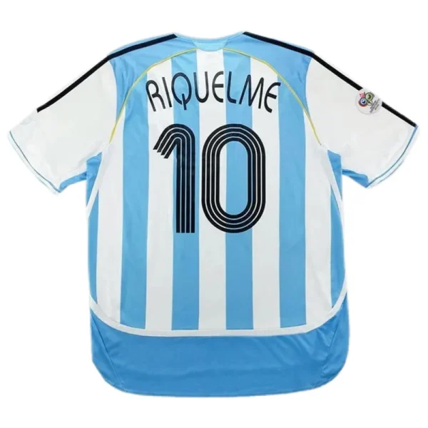 Argentina Retro Jersey Home World Cup 2006 - Image 3