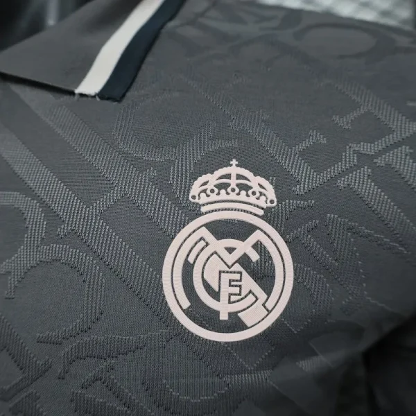 24-25 Real Madrid Third Away Soccer Jersey Long Sleeve - Image 3