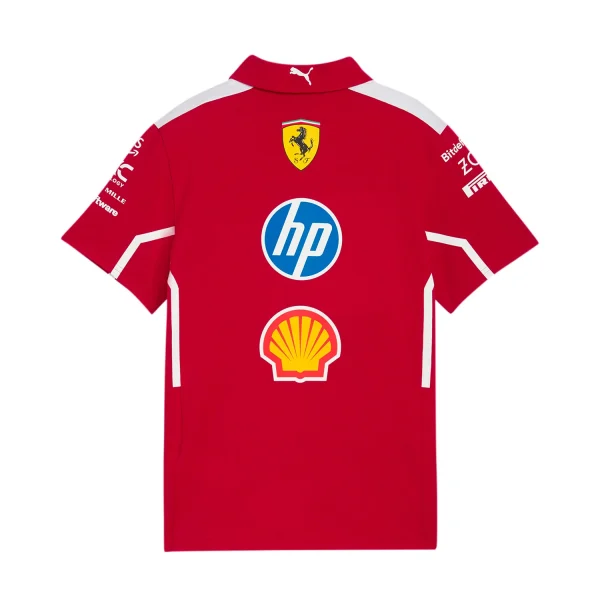 Puma Men F1 Scuderia Ferrari 2025 Team Polo Shirt - Image 2