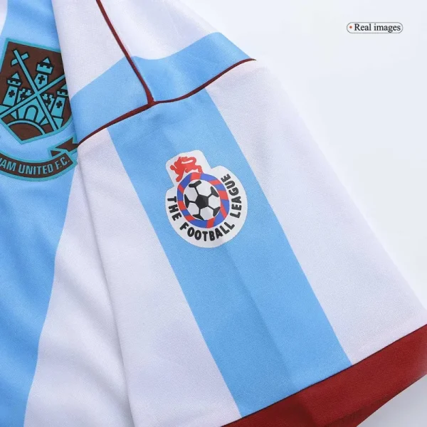 West Ham United 1991/92 Retro Jersey Away - Image 6