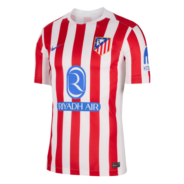 Atletico Madrid Soccer Jersey Home Custom Shirt 2025-26 - Image 2