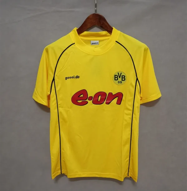 02-23 Borussia Dortmund Retro Home Jersey - Image 7