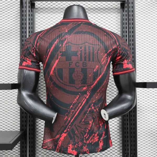 24-25 Barcelona Red Special Edition Player Version Shirt Soccer Jersey - Image 4