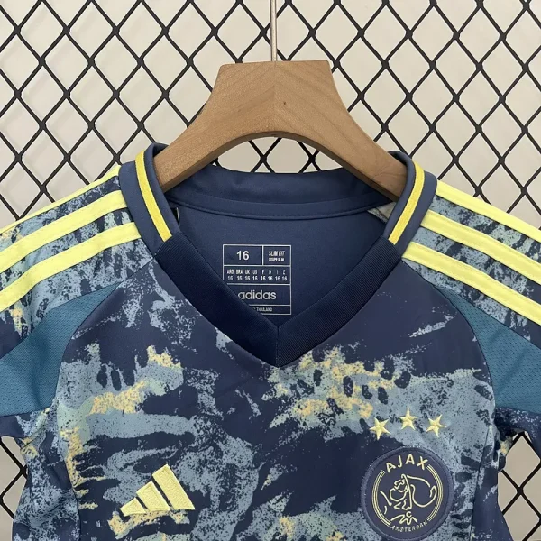24-25 Ajax Away Kids Kit Jersey+Shorts - Image 6