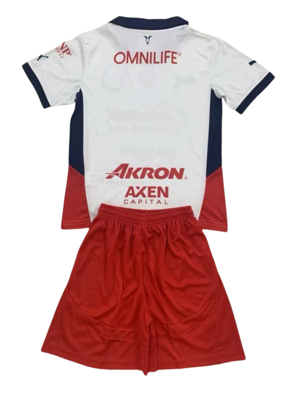 2024-25 Kids Chivas Away Kit(Jersey+Shorts) - Image 3