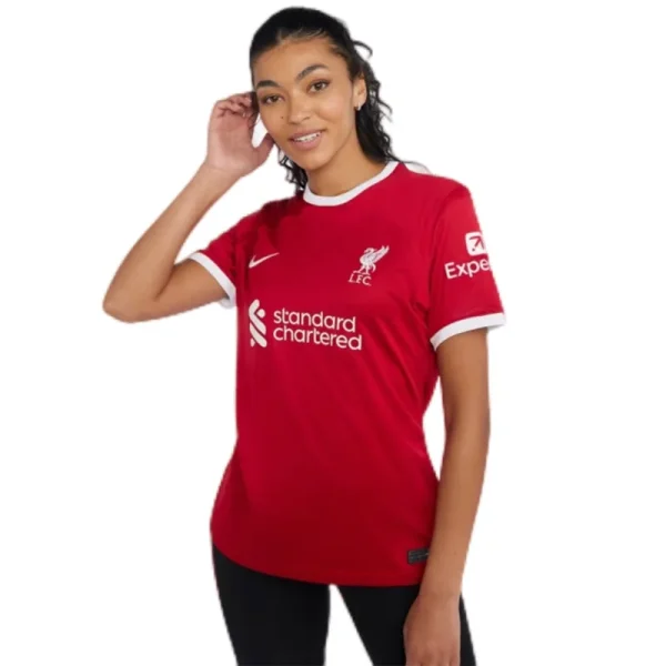 23-24 Women's Liverpool Home Jersey - Image 4