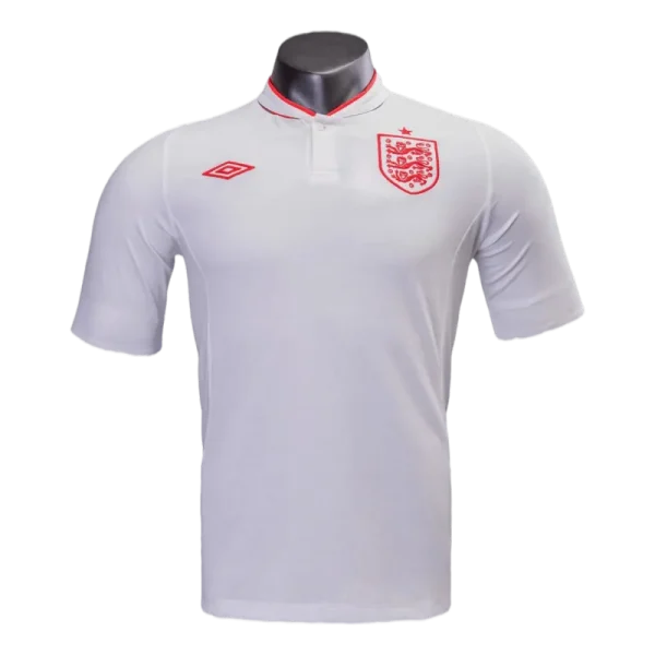 2012 England Retro Soccer Jersey Home Replica