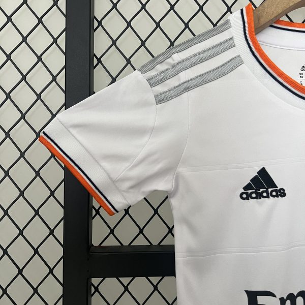Real Madrid13-14 Home Retro Kid Kits Children Sets Jersey - Image 8
