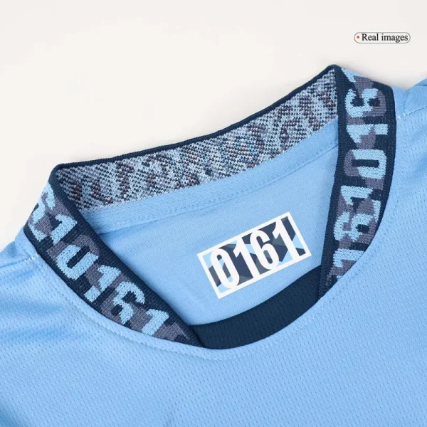 Kids Manchester City Home Jersey Kit Youth Apparels 2024/25 - Image 5