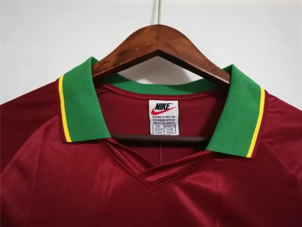1998 Portugal Retro Home Jersey - Image 3